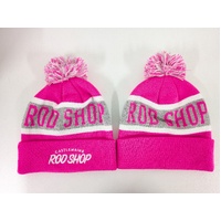 Castlemaine Rod Shop Beanie - Pink
